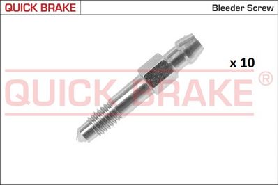 Brake vent (M6x1mm) 10 stuks. pak past: AUDI 100 C1, 100 C2, 100 C3, 50, 80 B1, 80 B2, 80 B3, 90 B2  SEAT AROSA, CORDOBA, INCA, TOLEDO I  SKODA FAVORIT, FAVORIT FORMAN 0.8-2.4D 10.70-05.15