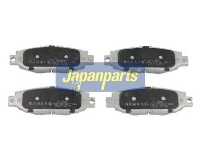 JAPANPARTS Stabdžių trinkelių rinkinys, diskinis stabdys