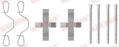 Комплектующие, колодки дискового тормоза KAWE 109-0923 для AUDI 50