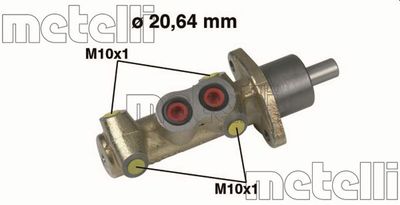 METELLI 05-0461 Ремкомплект тормозного цилиндра  для FIAT PUNTO (Фиат Пунто)