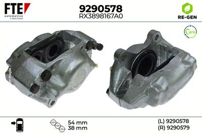 спирачен апарат FTE 9290578