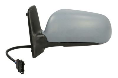 Zijspiegel Links (elektrisch, asferisch, met verwarming, under-coated) past: SEAT ALHAMBRA 7M  VW SHARAN 7M 03.95-01.01