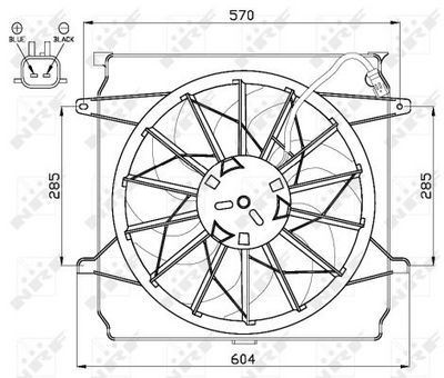 Fan, engine cooling 47529