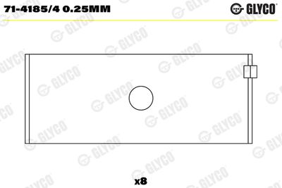 CUZINETI BIELA GLYCO 7141854025MM