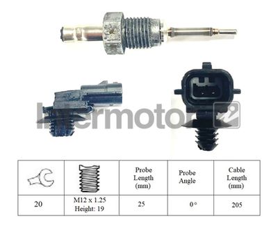 czujnik, temperatura spalin INTERMOTOR 27371