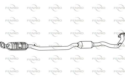 Катализатор FENNO P8108DCAT для MITSUBISHI OUTLANDER