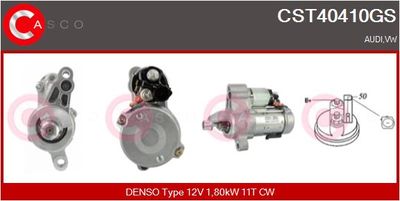CASCO Startmotor / Starter Genuine (CST40410GS)