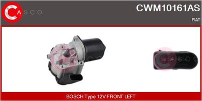 CASCO CWM10161AS Двигатель стеклоочистителя  для FIAT DOBLO (Фиат Добло)