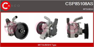 CASCO CSP85108AS Рулевая рейка для MITSUBISHI PAJERO II Canvas Top (V2_W, V4_W)