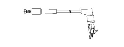 Провод зажигания BREMI 311/60 для SAAB 99