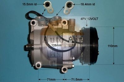 Compressor, air conditioning Auto Air Gloucester 14-3570P