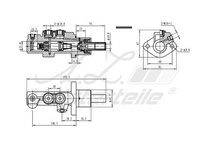 Спирачна помпа A.Z. Meisterteile AZMT-44-110-1041