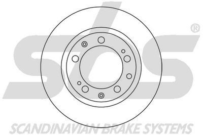 Тормозной диск sbs 1815205601 для PORSCHE 924