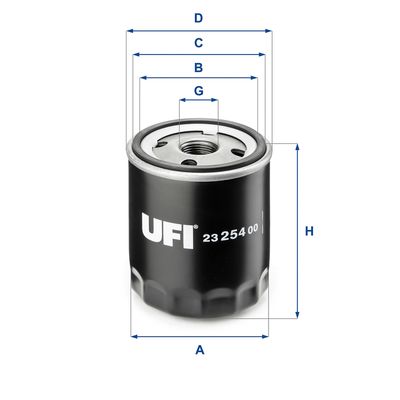 Filtr oleju UFI 23.254.00 produkt