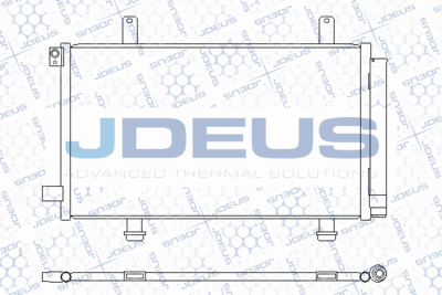 Конденсатор, кондиционер JDEUS 742M22 для FIAT SEDICI