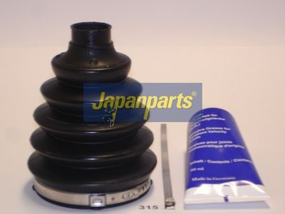 JAPANPARTS Gofruotoji membrana, kardaninis velenas