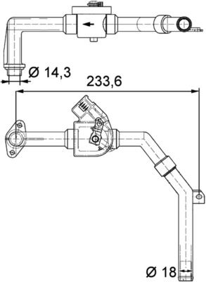 Coolant Control Valve CV 9 000P