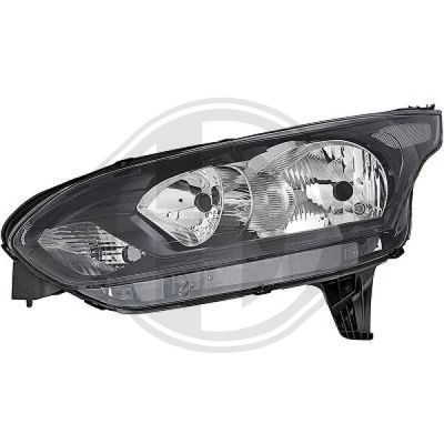 DIEDERICHS 1455683 Основная фара  для FORD TRANSIT (Форд Трансит)