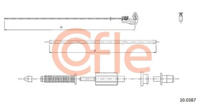 Linka gazu COFLE 10.0387
