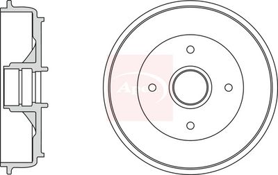 APEC Brake Drum DRM9985