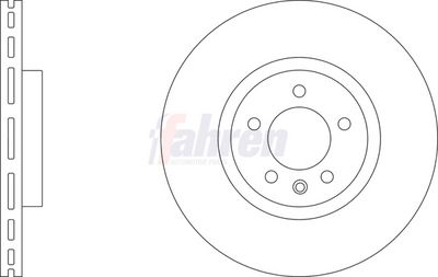 Fahren Brake Disc FBD6740
