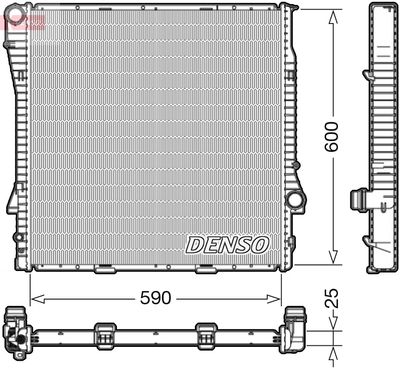 DENSO DRM05113 Крышка радиатора  для BMW X5 (Бмв X5)