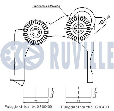 INTINZATOR CUREA CUREA DISTRIBUTIE RUVILLE 541856 1
