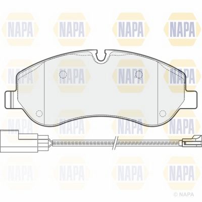 Brake Pad Set NAPA NBP1433