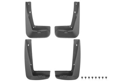 Spatlap Achter/Voor Links/Rechts (set 4 stuks.) past: SUBARU OUTBACK BR 09.09-10.14