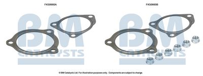 Монтажен комплект, изпускателна тръба BM Catalysts FK50660
