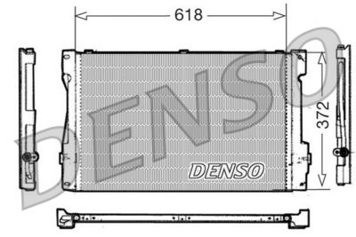 Конденсатор, кондиционер DENSO DCN33006 для VOLVO S80