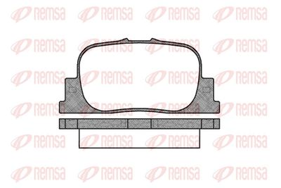 Brake Pad Set, disc brake 0801.00