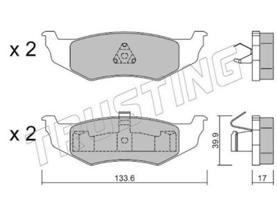 SET PLACUTE FRANA FRANA DISC