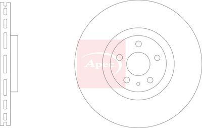 APEC Brake Disc DSK3328