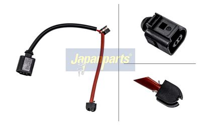 предупредителен контактен сензор, износване на накладките JAPANPARTS BPW-021
