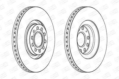 BREMSSCHEIBE CHAMPION 562978CH1 1