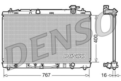 Kylare, motorkylning DENSO DRM50030