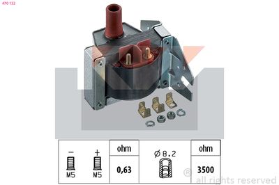Zapalovací cívka KW 470 132