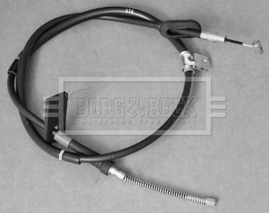 Тросик, cтояночный тормоз BORG & BECK BKB3341 для SUZUKI ALTO