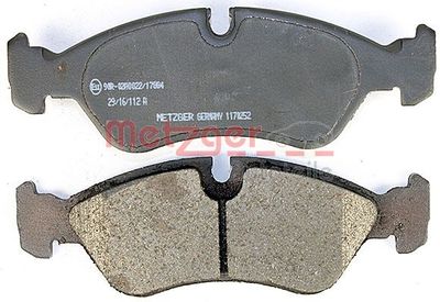 BREMSBELAGSATZ SCHEIBENBREMSE METZGER AUTOTEILE 1170252 3