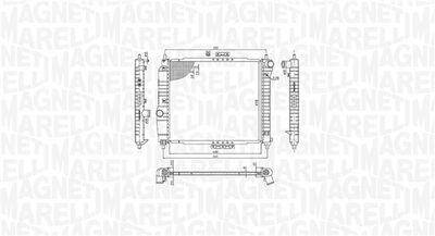 MAGNETI MARELLI Kühler, Motorkühlung