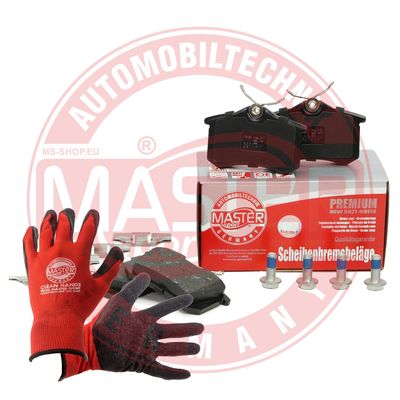 Zestaw klocków hamulcowych, hamulce tarczowe MASTER-SPORT GERMANY 13046027532N-SET-MSP