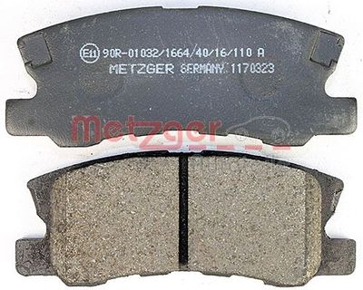 Brake Pad Set, disc brake 1170323