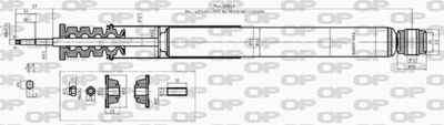Амортизатор OPEN PARTS SAB8610.32 для RENAULT CAPTUR