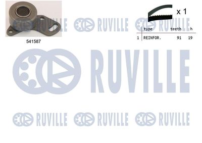 Комплект ремня ГРМ RUVILLE 550460 для SUBARU LIBERO