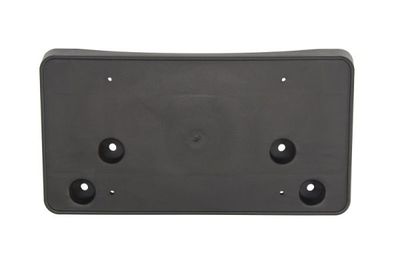 Kentekenplaat bevestiging Voor (VS-versie, plastic, zwart) past: CHEVROLET CAMARO 02.09-09.13