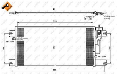 CONDENSATOR CLIMATIZARE NRF 35762 5