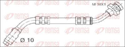 спирачен маркуч REMSA G1903.88