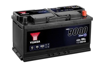 YUASA Accu / Batterij YBX9000 AGM Start Stop Plus Batteries (YBX9019)