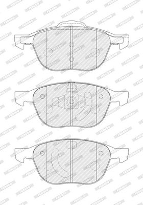 SET PLACUTE FRANA FRANA DISC FERODO FDB4319 2